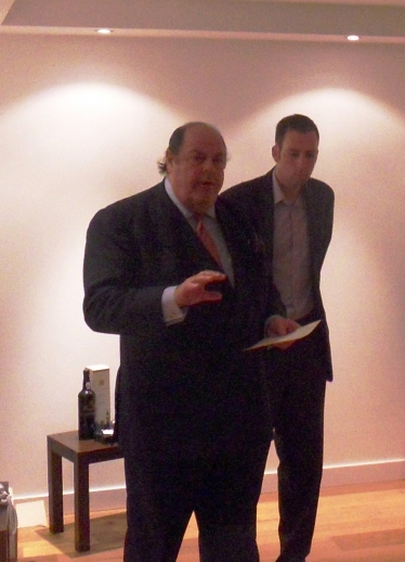 Nicholas Soames, with James Bellis (VCA Chairman) 